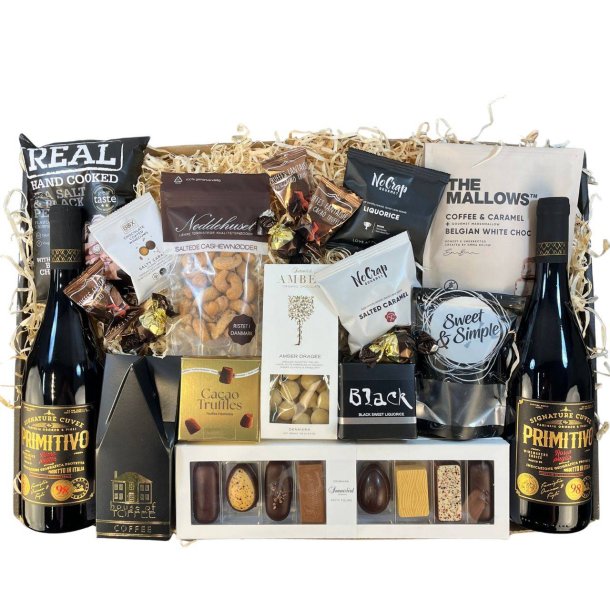 Gavekurv - Vin og l�kkerier