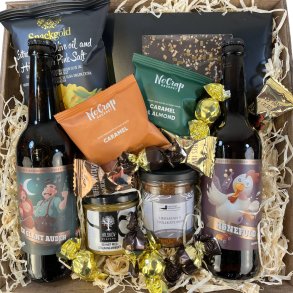 Gavekurv � �l og grill hygge