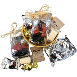 Gavekurv � Sk�l med l�kkerier