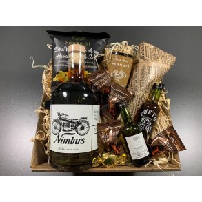 Gavekurv til ham - Nimbus rom og portvin