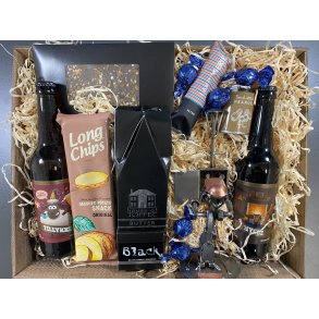 Gavekurv med metalfigur - Elektriker - l og hygge