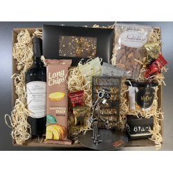 Gavekurv med metalfigur - Fngselsbetjent - Fngselsfunktionr - Vin og hygge