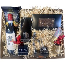 Gavekurv med metalfigur - Gulvsliber - Vin og hygge