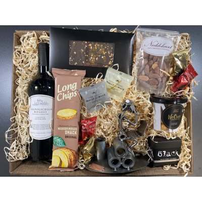 Gavekurv med metalfigur - Indkber - Bygningskonstruktr - Byggeleder - Vin og hygge