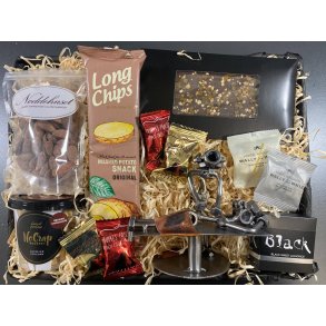 Gavekurv med metalfigur - Mandlig Kiropraktor - Lkkerier