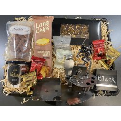 Gavekurv med metalfigur - Kontorassistent -Socialrdgiver - Kvinde - Lkkerier