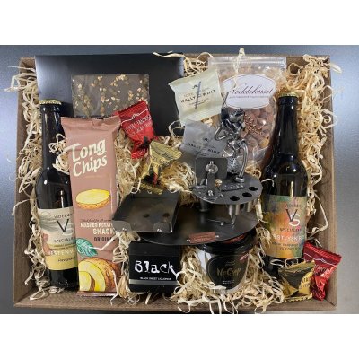 Gavekurv med metalfigur - Kontorassistent -Socialrdgiver - Kvinde - l og hygge