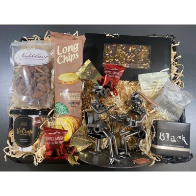 Gavekurv med metalfigur - Kosmetolog - Lkkerier