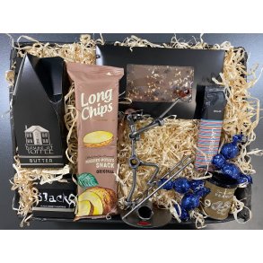 Gavekurv med metalfigur - Kvindelig Maler - Bygningsmaler - L�kkerier