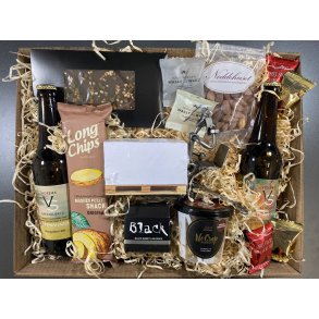 Gavekurv med metalfigur - Lager og logistik - Spedit�r - �l og hygge