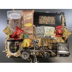 Gavekurv med metalfigur - Lastbilmekaniker - Lkkerier