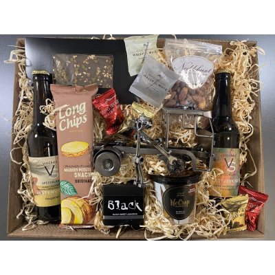 Gavekurv med metalfigur - Lastbilmekaniker - l og hygge