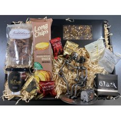 Gavekurv med metalfigur - Mandlig lge - Lkkerier