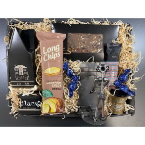 Gavekurv med metalfigur - Murer - L�kkerier