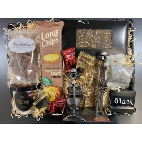 Gavekurv med metalfigur - Radiograf - L�kkerier