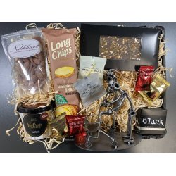 Gavekurv med metalfigur - SOSU - Ergoterapeut - Kvinde - Lkkerier