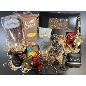 Gavekurv med metalfigur - SOSU - Ergoterapeut - Kvinde - L�kkerier