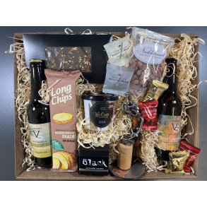 Gavekurv med metalfigur - Smed Ved Ambolt - �l og hygge