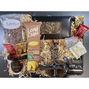 Gavekurv med metalfigur - Sygeplejerske - L�kkerier