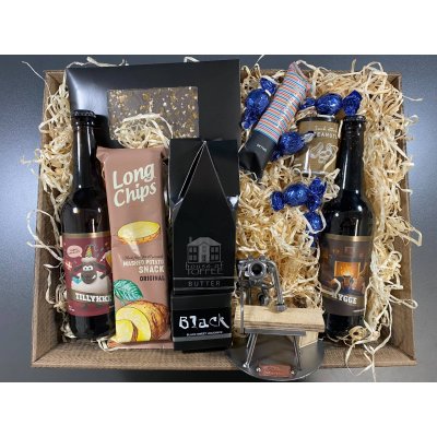 Gavekurv med metalfigur - Tmrer - Tmrersvend - l og hygge