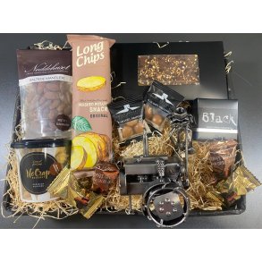 Gavekurv med metalfigur - Traktormekaniker - L�kkerier