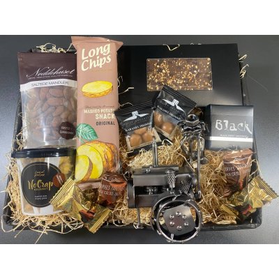 Gavekurv med metalfigur - Traktormekaniker - Lkkerier