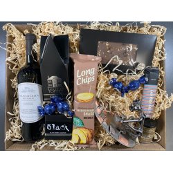 Gavekurv med metalfigur - Flisemurer - Vin og hygge