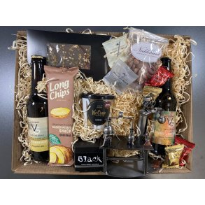 Gavekurv med metalfigur - Kemiker - l og hygge