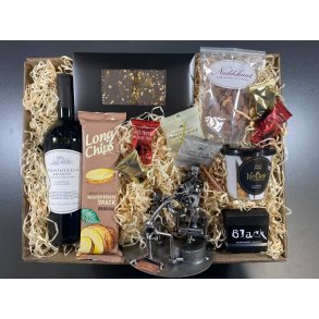 Gavekurv med metalfigur - Tatovr - Vin og hygge
