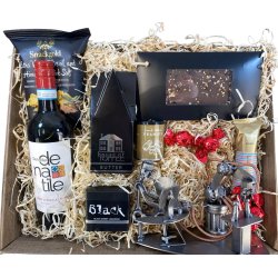 Gavekurv med metalfigur - Automatik og Proces Ingeni�r - Plastmager - Vin og hygge