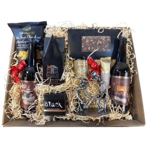 Gavekurv med metalfigur - Bandagist - Ortop�dist - Mand - �l og hygge