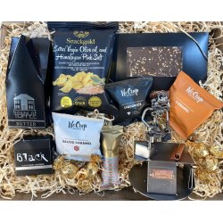 Gavekurv med metalfigur - Butiksassistent - Kvindelig salgsassistent - L�kkerier