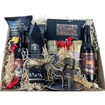 Gavekurv med metalfigur - Bygningskonstruktr - Multimediedesigner - Mand - l og hygge