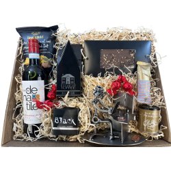 Gavekurv med metalfigur - Bygningskonstruktr - Multimediedesigner - Mand - Vin og hygge