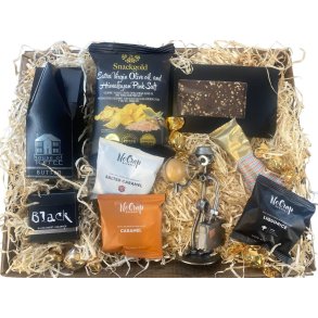 Gavekurv med metalfigur - Den rejselystne kvinde - Lkkerier