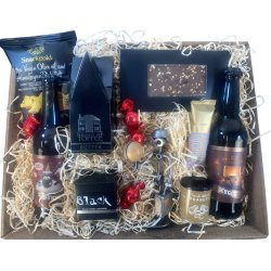 Gavekurv med metalfigur - Den rejselystne kvinde - l og hygge