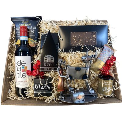 Gavekurv med metalfigur - Dyrlge - Kvginseminr - Vin og hygge