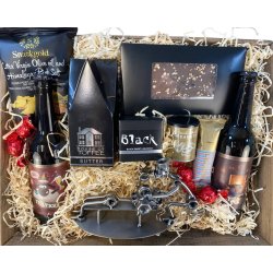 Gavekurv med metalfigur - Fitnessinstrukt�r - Mand - �l og hygge