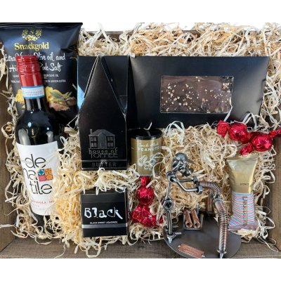 Gavekurv med metalfigur - Isolat�r - Vin og hygge