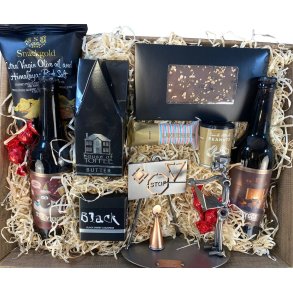 Gavekurv med metalfigur - K�rel�rer - �l og hygge