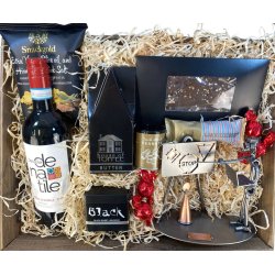 Gavekurv med metalfigur - K�rel�rer - Vin og hygge