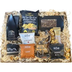 Gavekurv med metalfigur - Kvindelig Butiksslagter - L�kkerier