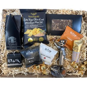 Gavekurv med metalfigur - Kvindelig master - L�kkerier