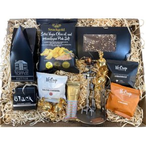 Gavekurv med metalfigur - Landmand - Farmer - L�kkerier