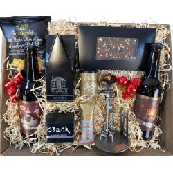 Gavekurv med metalfigur - Landmand - Farmer - �l og hygge