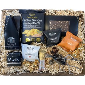 Gavekurv med metalfigur - Landmand i Trilleb�r - L�kkerier