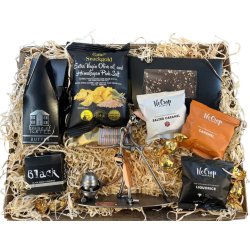 Gavekurv med metalfigur - Mandlig Rengringsassistent - Lkkerier