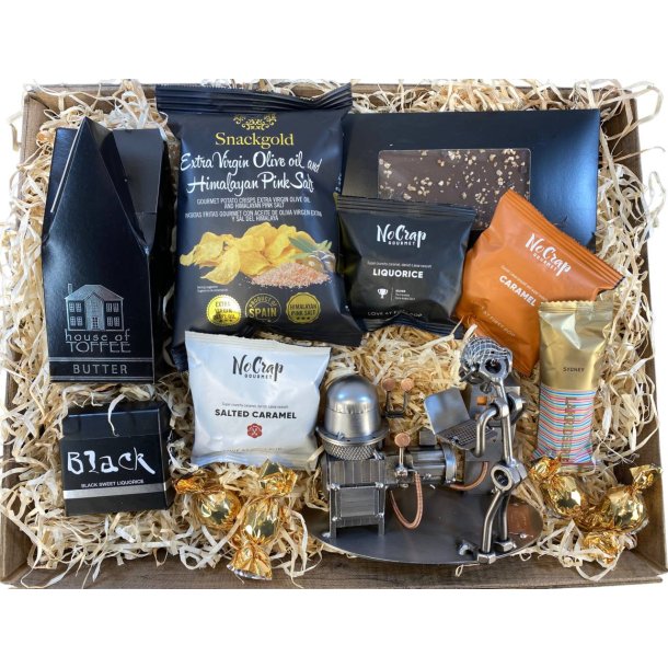 Gavekurv med metalfigur - Pharma procesoperat�r - L�kkerier