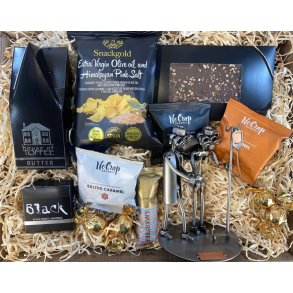 Gavekurv med metalfigur - Port�r - L�kkerier