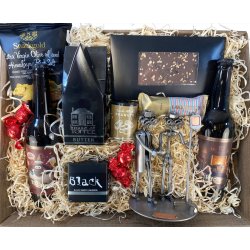 Gavekurv med metalfigur - Port�r - �l og hygge